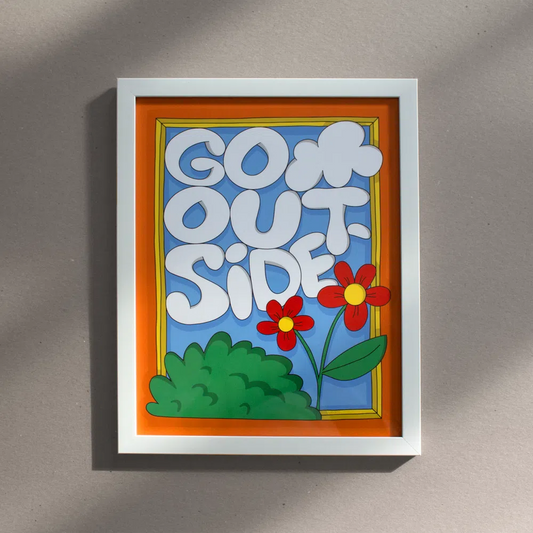 Go Outside Fine Art Print