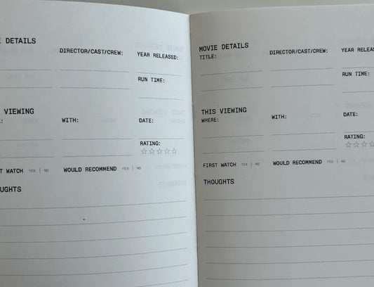 Movies Log Book