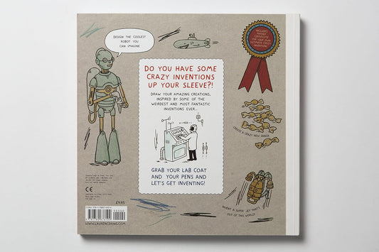 دفتر رسم اختراعاتي المجنونة: 50 نشاط رسم رائع للمخترعين الصغار