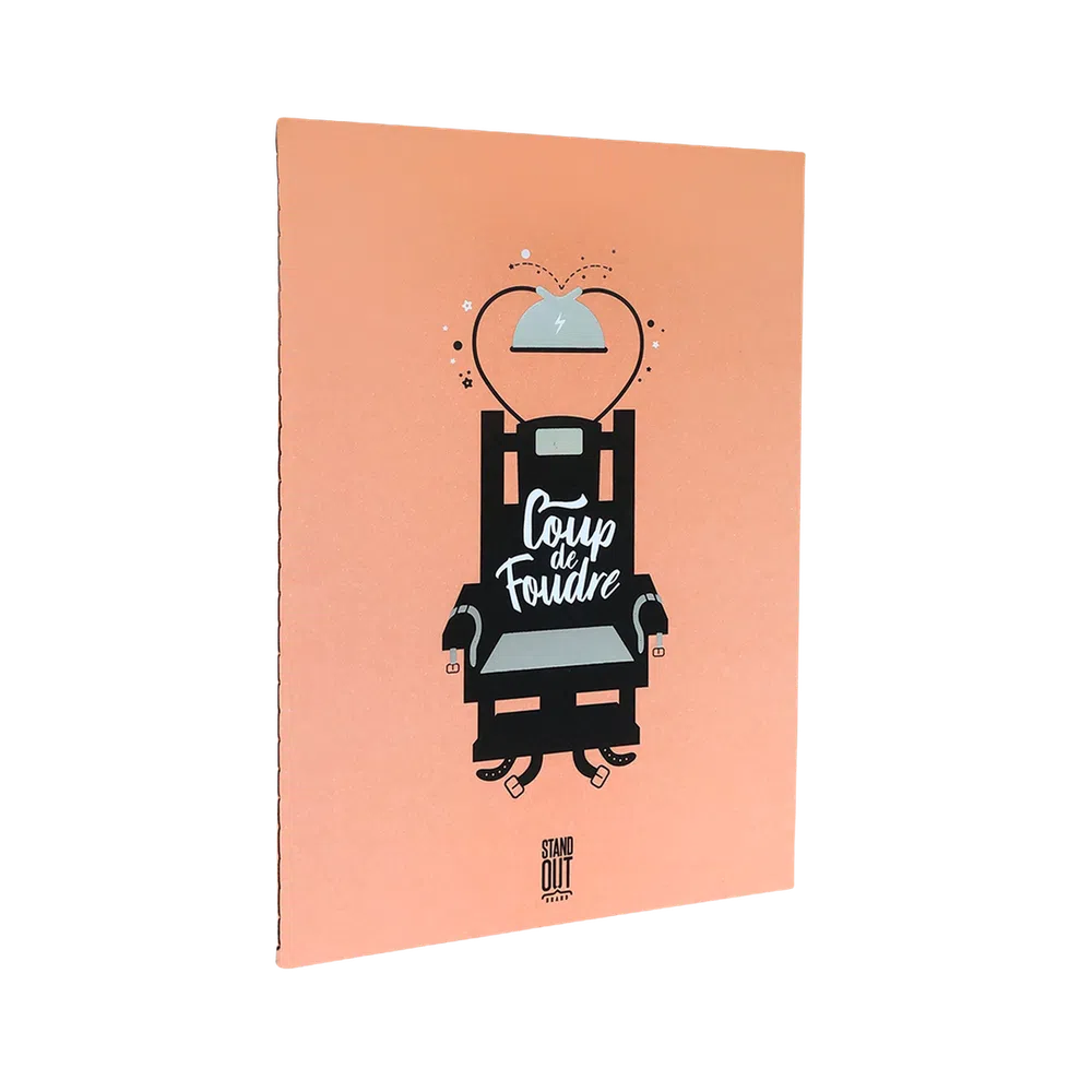 Struck by love Notebook (Lined)