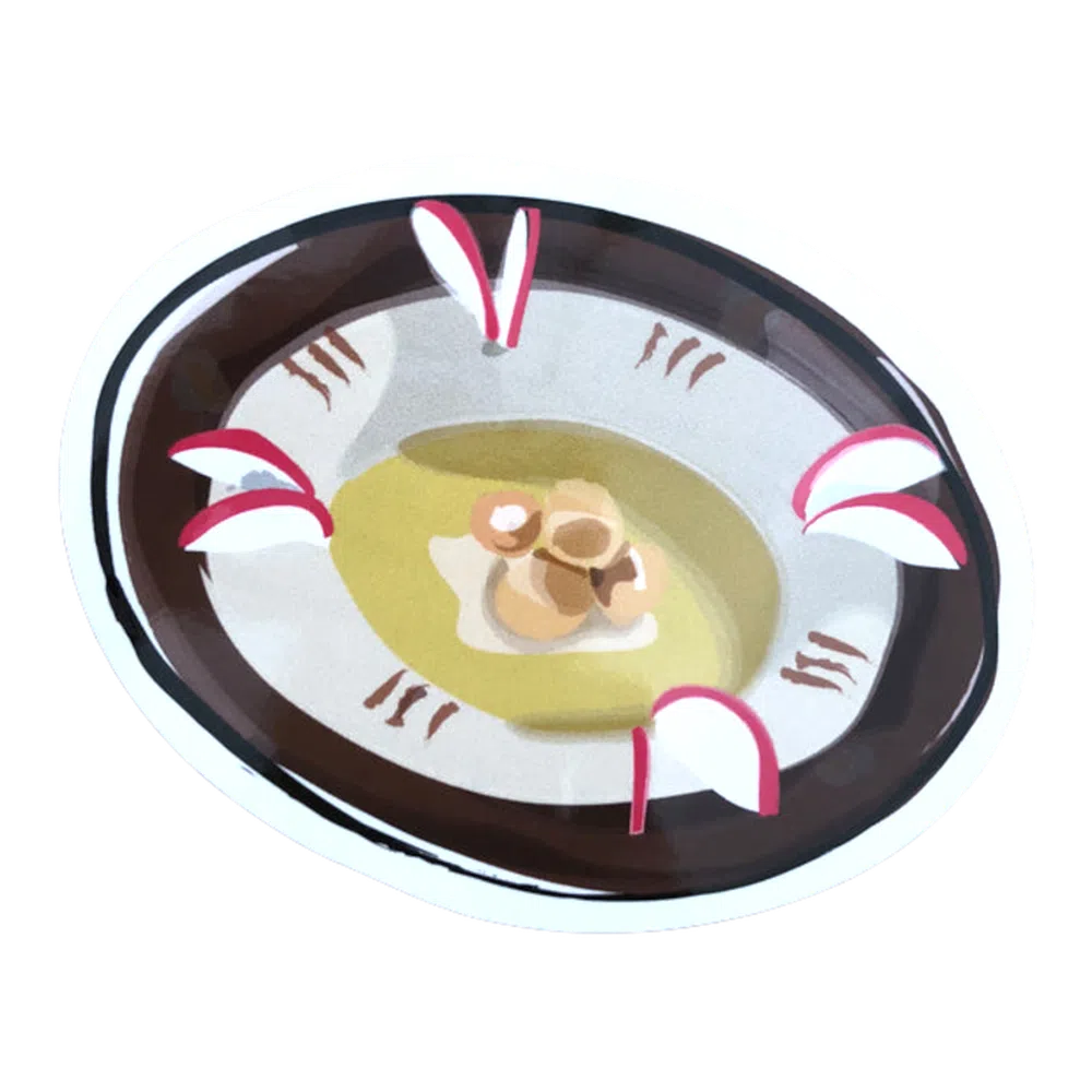 Vinyl Sticker Hummus