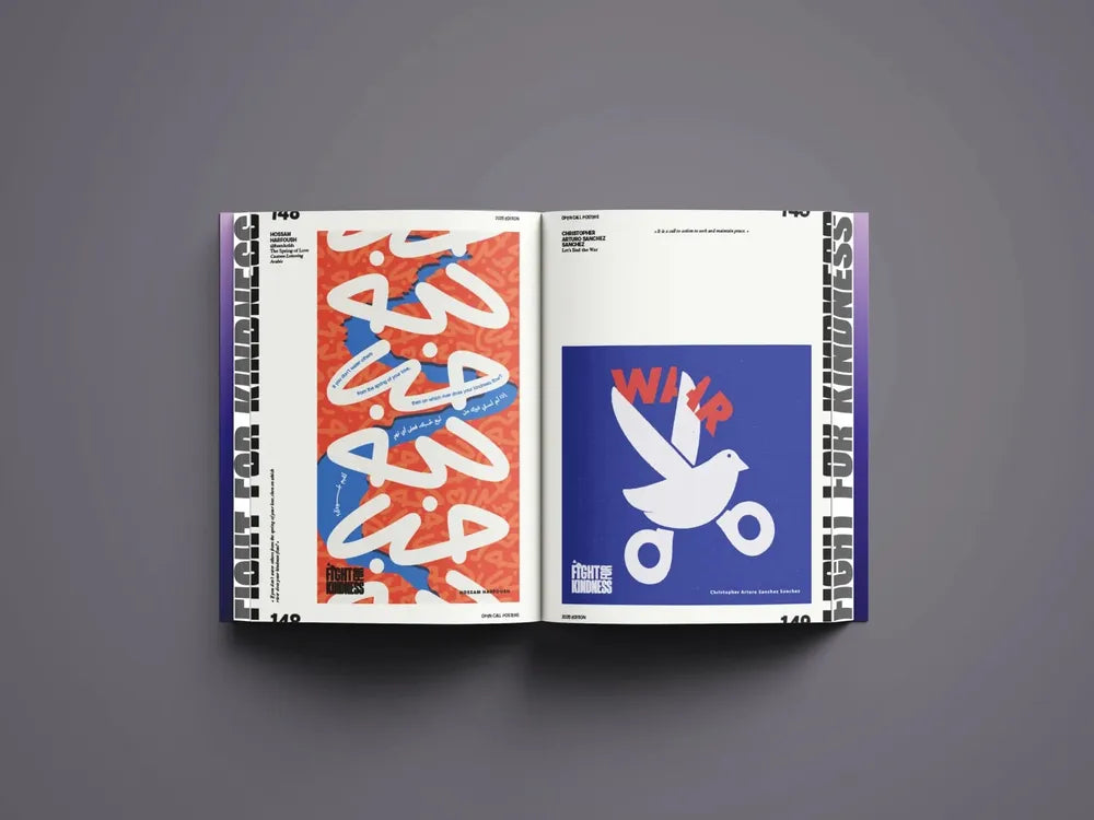 Visual Voices for Change. Global typographic posters to Fight for Kindness.