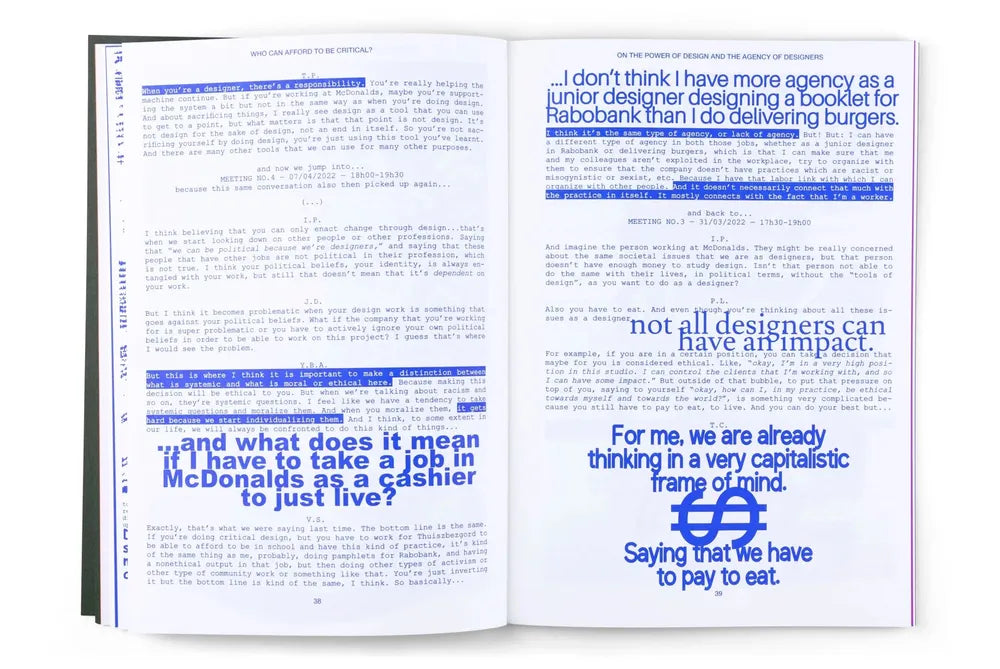 Who can afford to be critical?