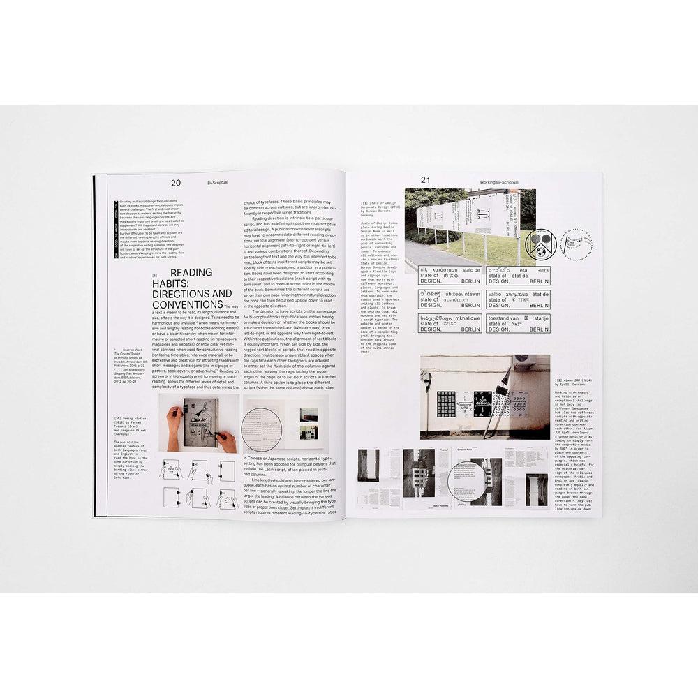 Bi-Scriptual: Typography and Graphic Design with Multiple Script Systems