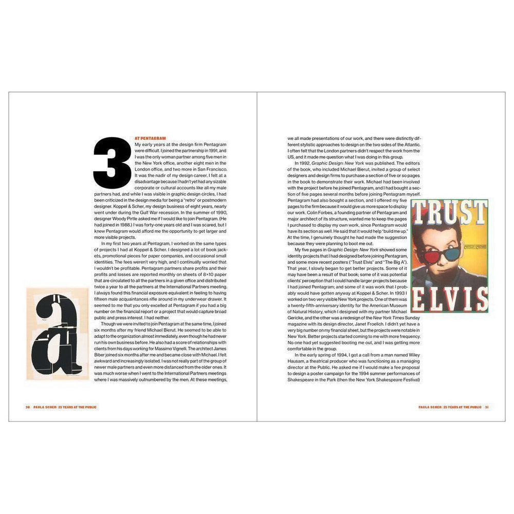 Paula Scher: Twenty-Five Years at the Public: A Love Story