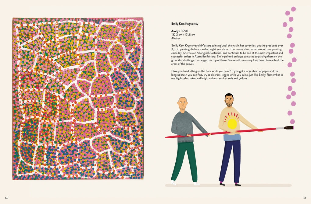 Art School (in a book) - interior spread