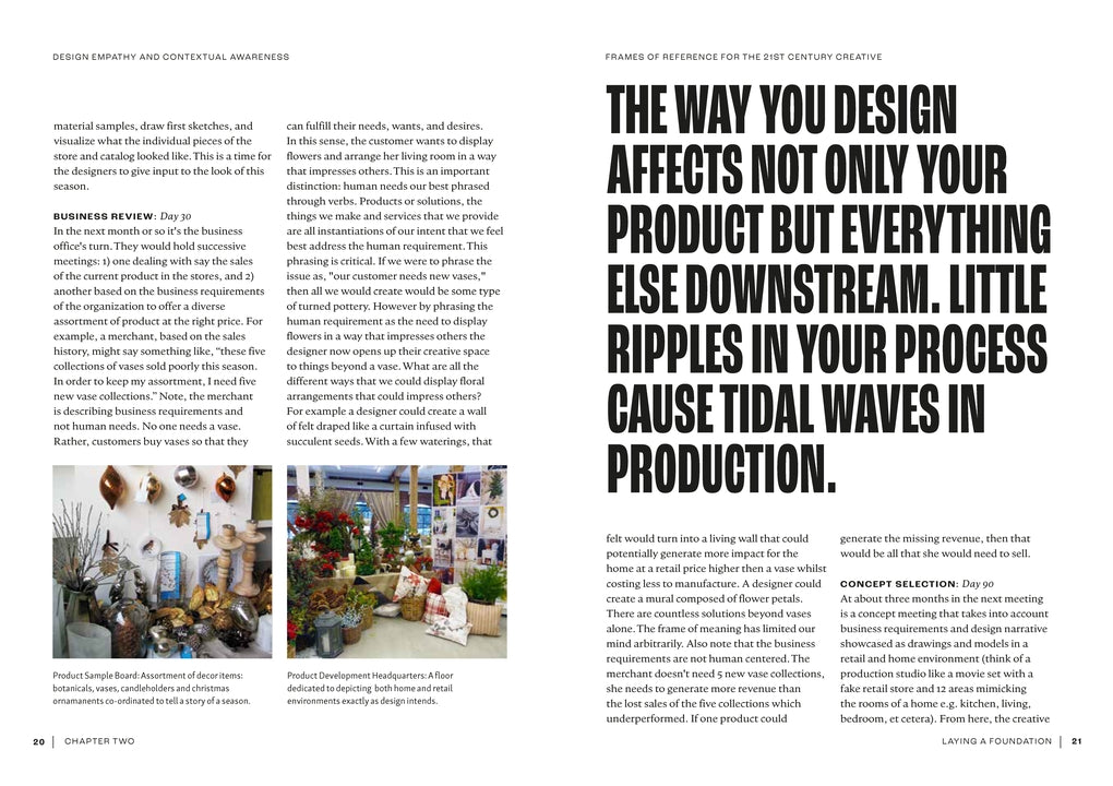 Design Empathy and Contextual Awareness - interior spread