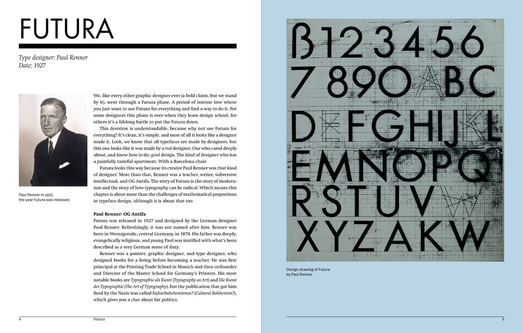 Back to Font - interior spread