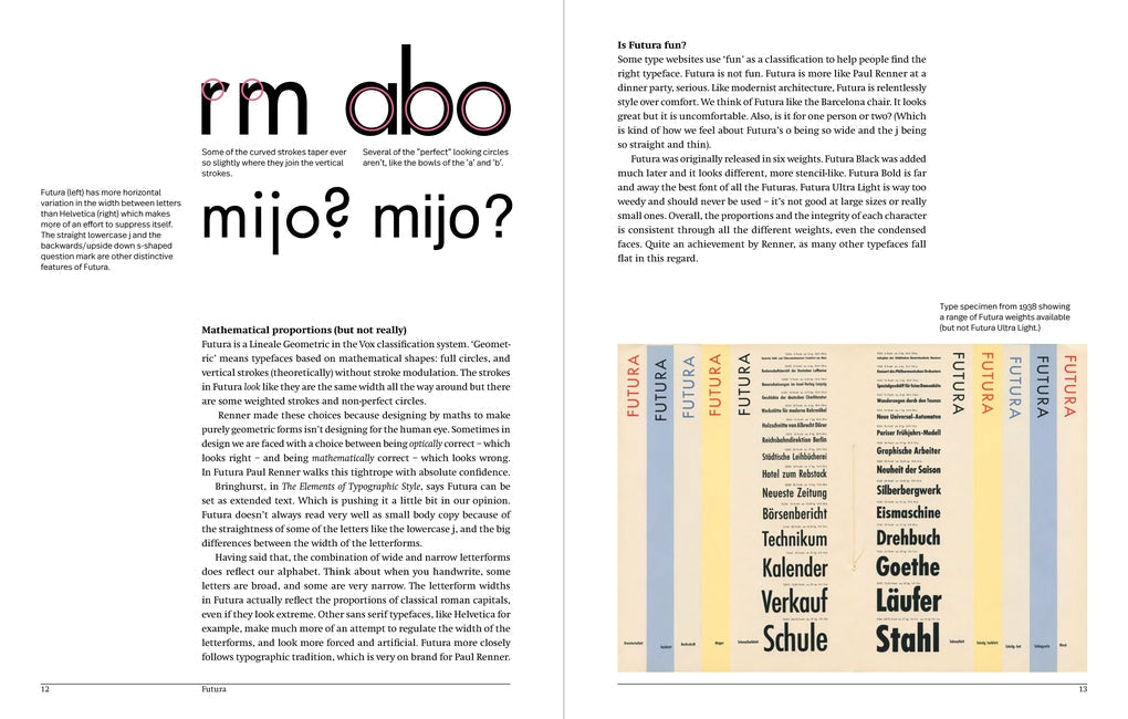Back to Font - interior spread