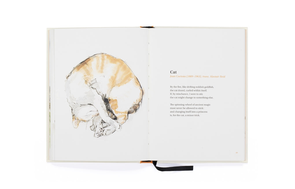The Book of Cat Poems - interior spread