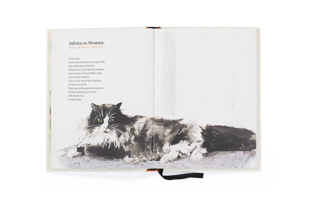 The Book of Cat Poems - interior spread