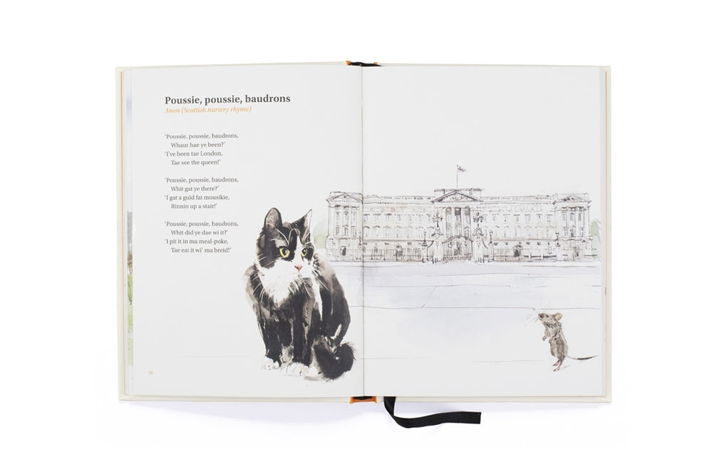 The Book of Cat Poems - interior spread