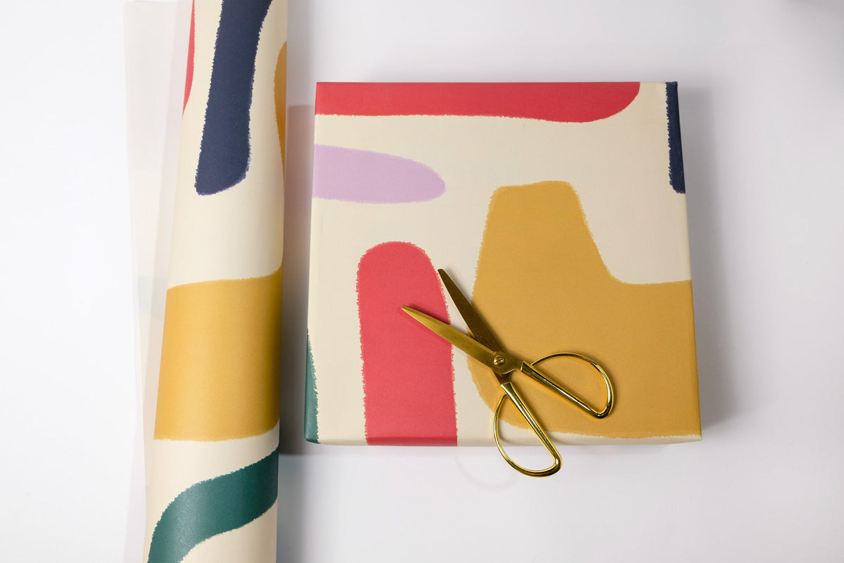 Abstract Multi Gift Wrap by Paper in Print