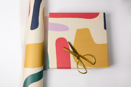 Abstract Multi Gift Wrap by Paper in Print