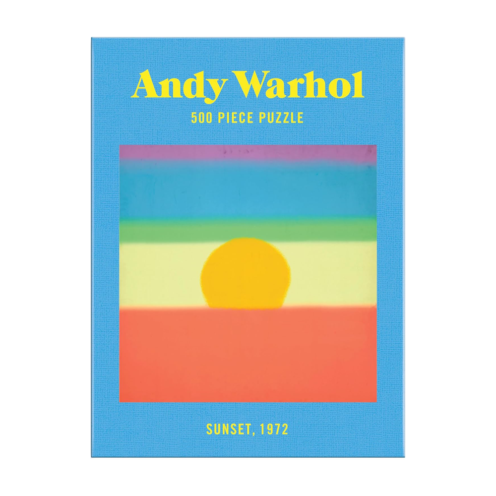 Andy Warhol Sunset 500 Piece Book Puzzle