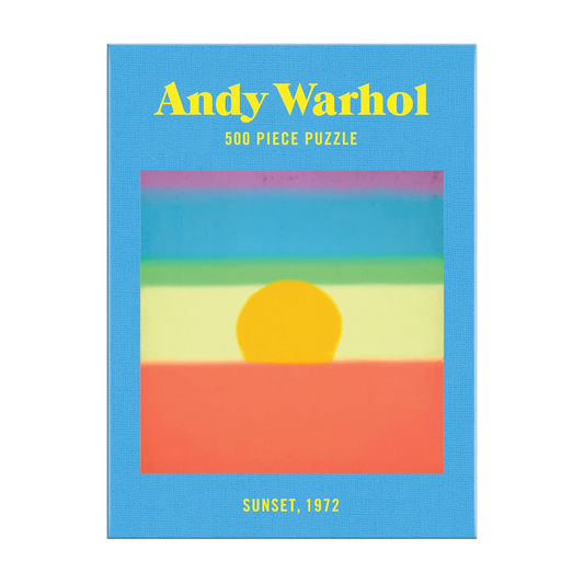 Andy Warhol Sunset 500 Piece Book Puzzle