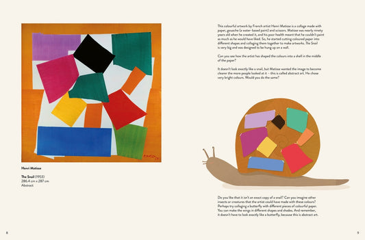 Art School (in a book) - interior spread