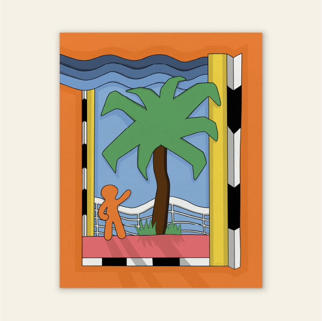 Beach Road Fine Art Print