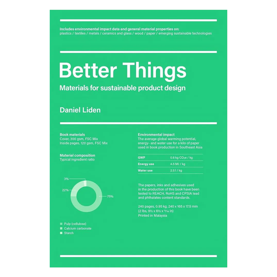 أشياء أفضل: مواد لتصميم المنتجات المستدامة