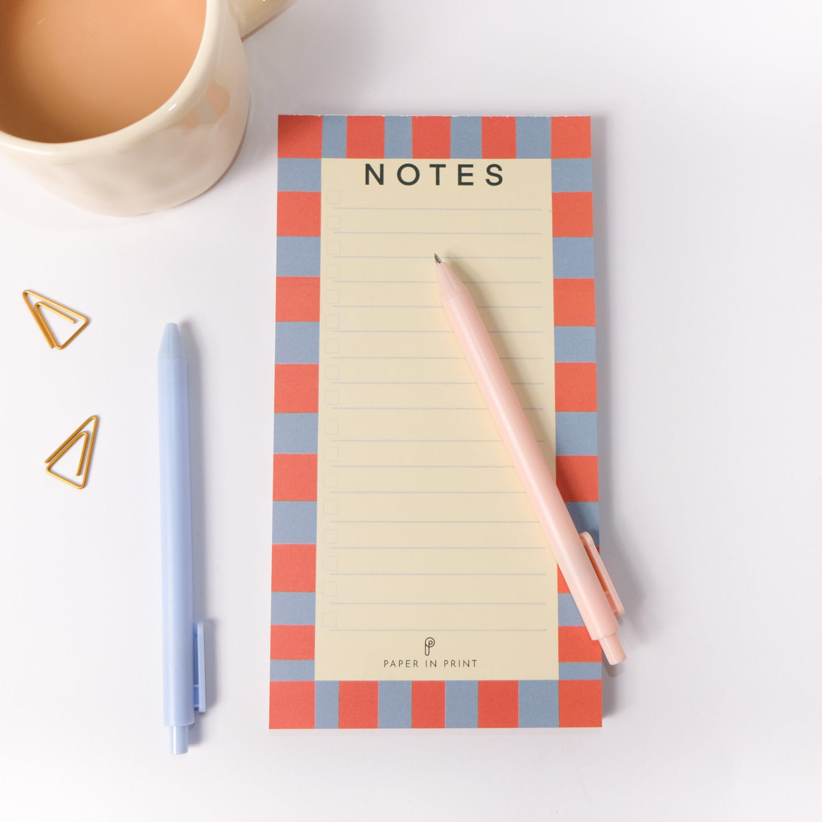 Block Stripe Notepad by Paper in Print