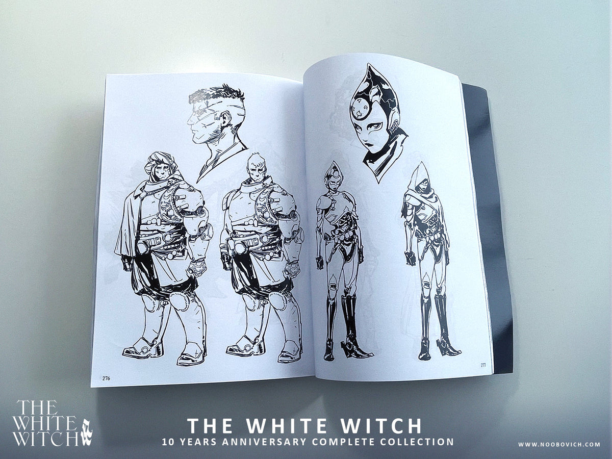 The White Witch art book by Noobovich