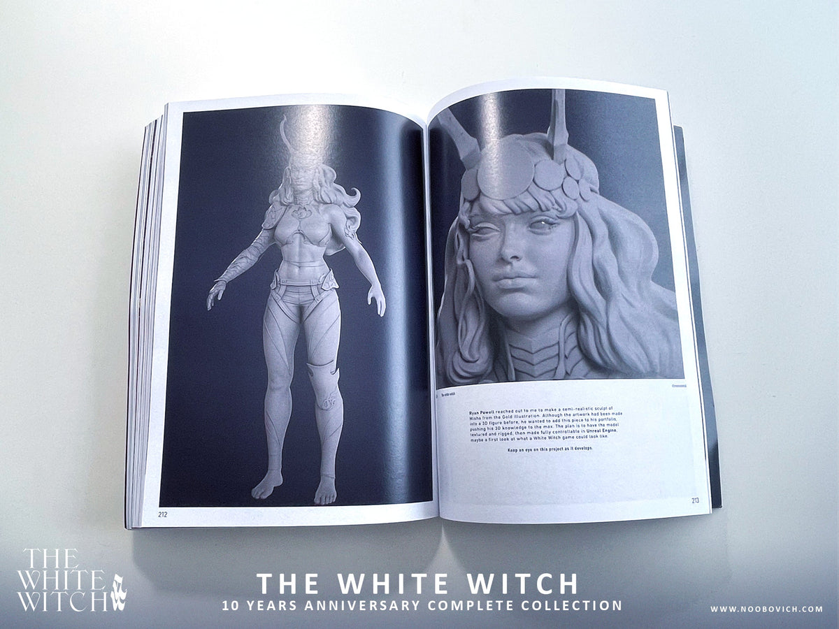 The White Witch art book by Noobovich