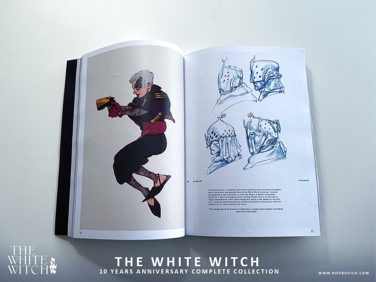 The White Witch art book by Noobovich