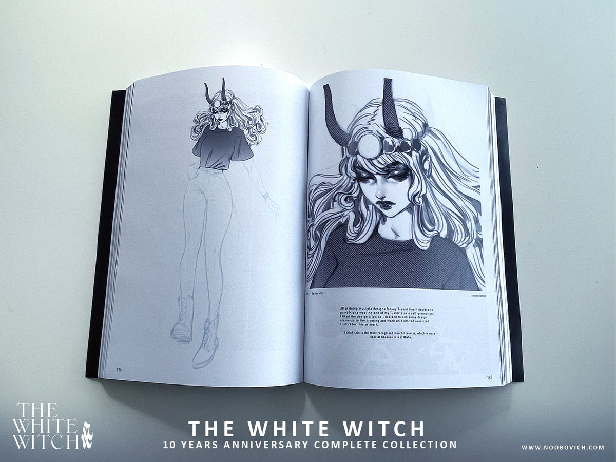 The White Witch art book by Noobovich