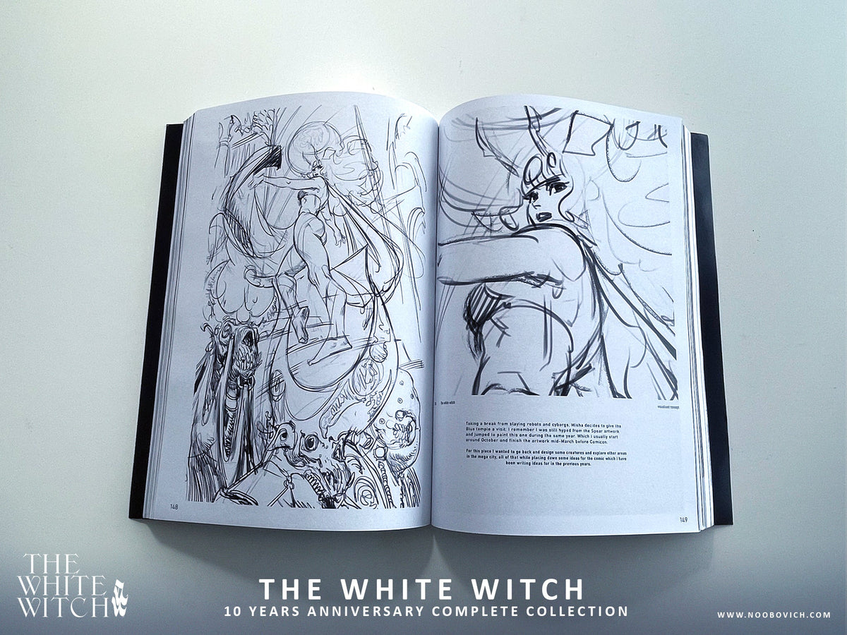 The White Witch art book by Noobovich