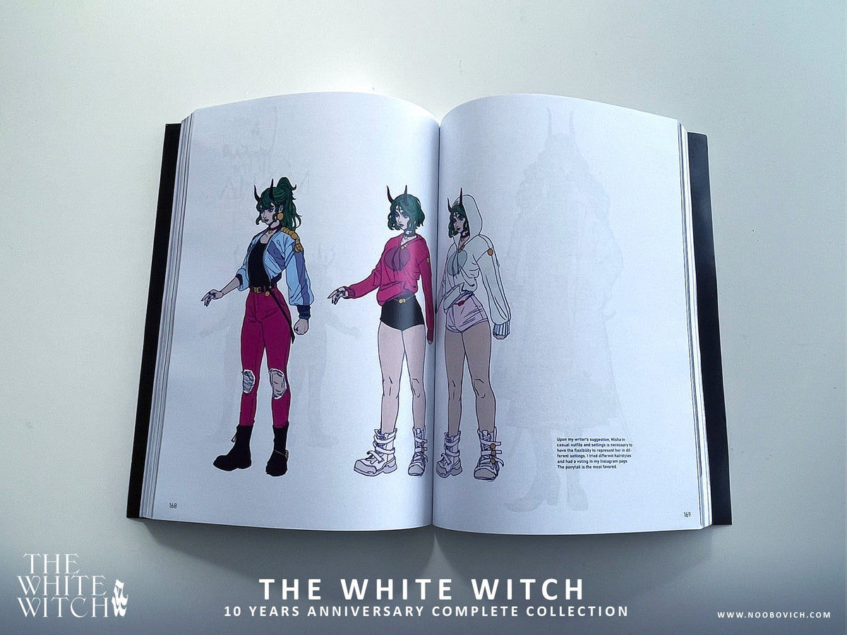 The White Witch art book by Noobovich
