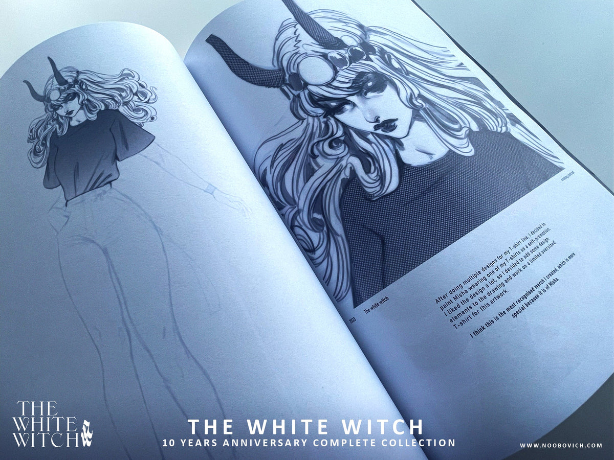 The White Witch art book by Noobovich