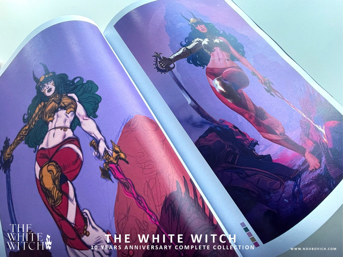 The White Witch art book by Noobovich