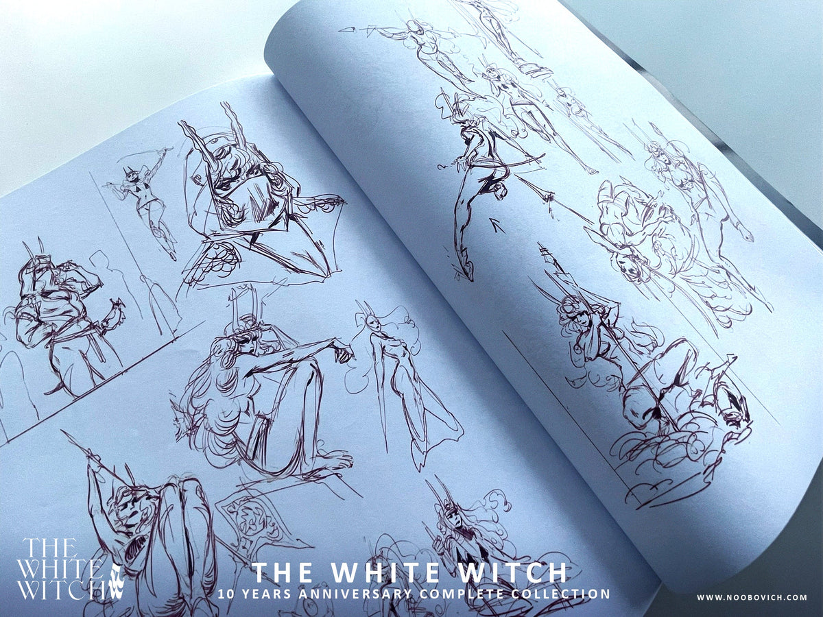 The White Witch art book by Noobovich