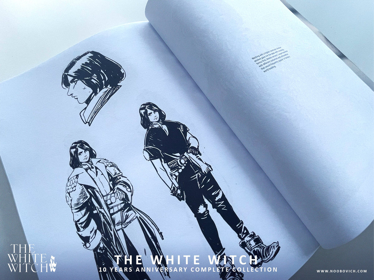 The White Witch art book by Noobovich