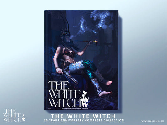 The White Witch: 10 Years Anniversary Complete Collection art book by Noobovich