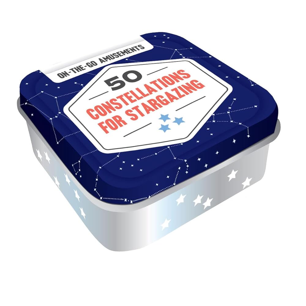 Chronicle Books On-The-Go Amusements: 50 Constellations for Stargazing (After Dinner Amusements) cover image