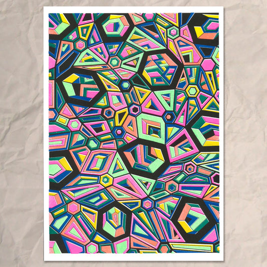 Clark Stoeckley / Electric Encounter (Signed & Numbered)