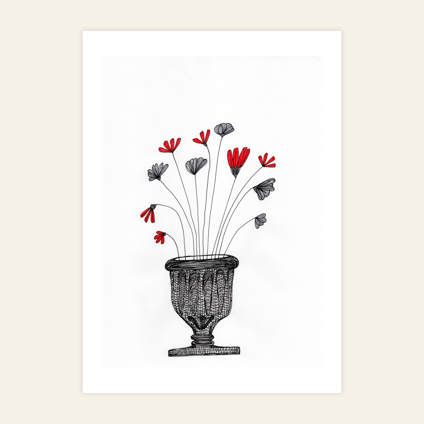 Classical Bouquet Fine Art Print