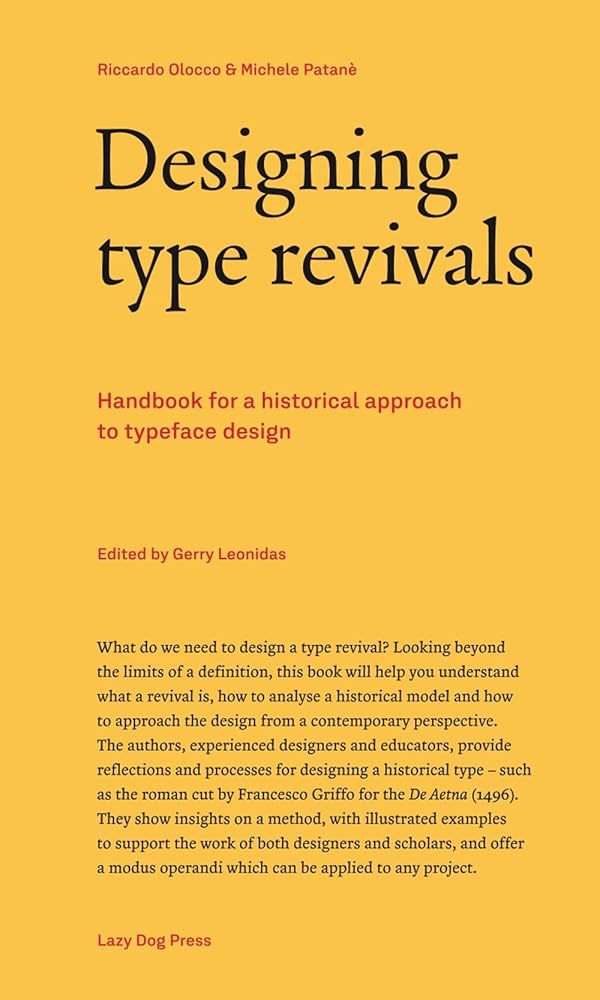 Designing type revivals