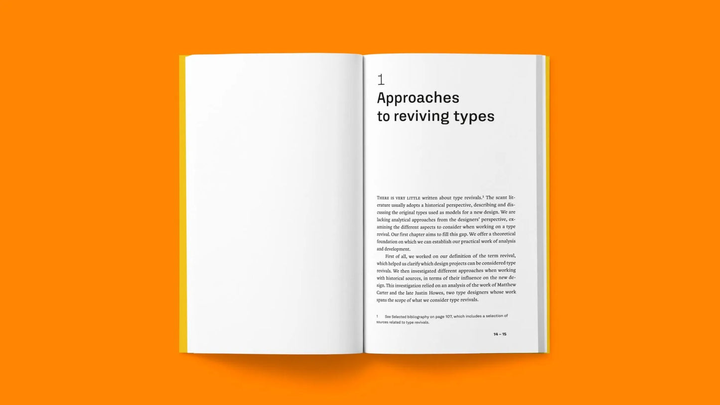 Designing type revivals