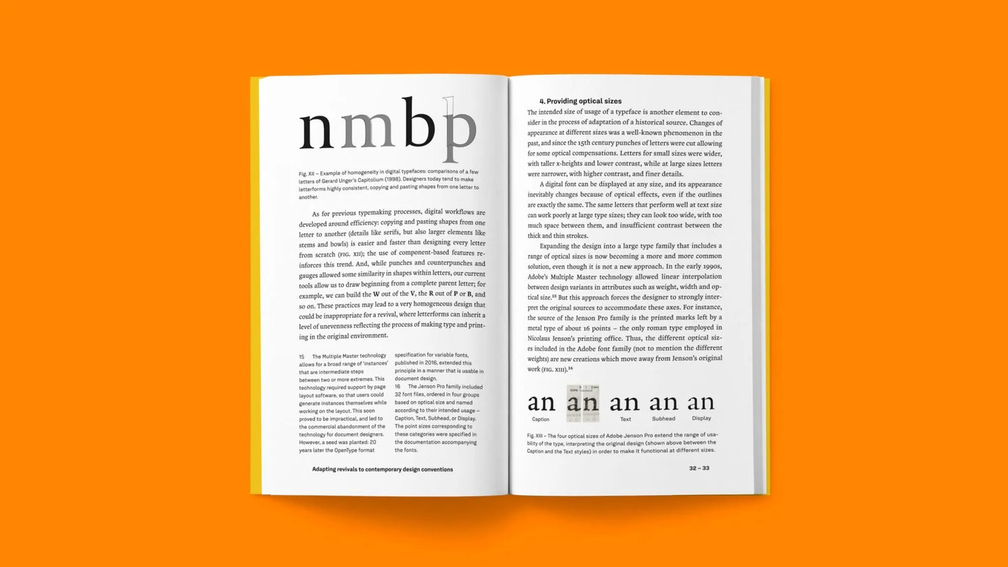 Designing type revivals