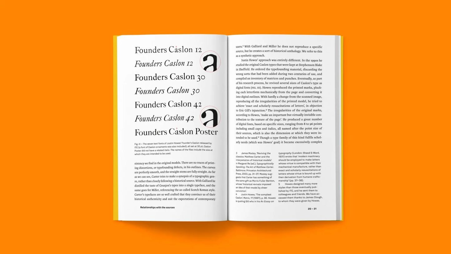 Designing type revivals