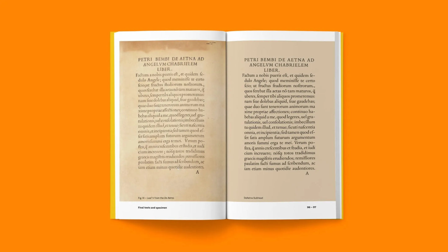 Designing type revivals