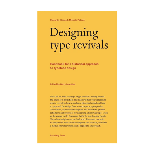 Designing type revivals