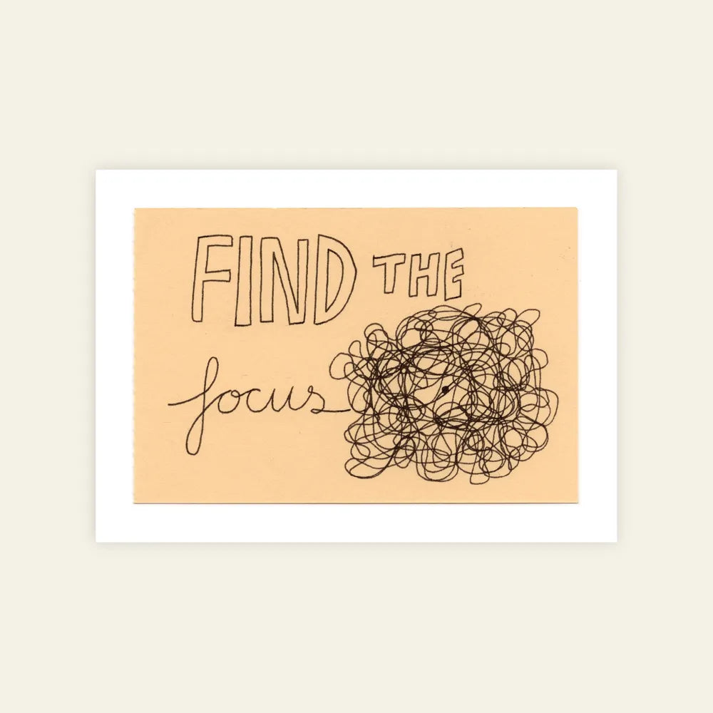 Find the focus Fine Art Print