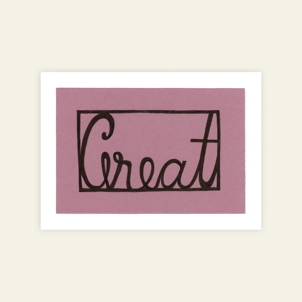 Great Fine Art Print