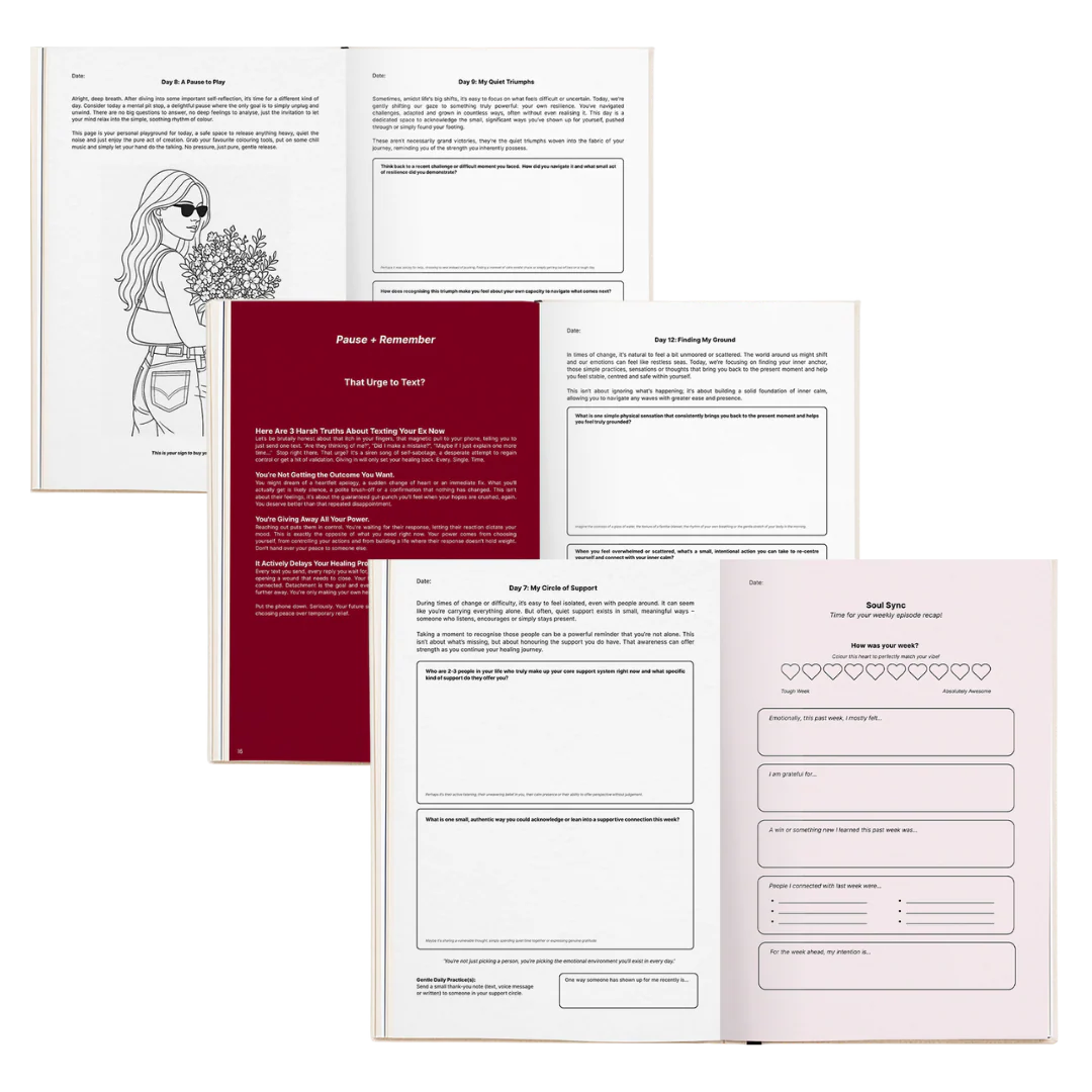 Heartbreak Journal - Cool Girl, Hot Mess