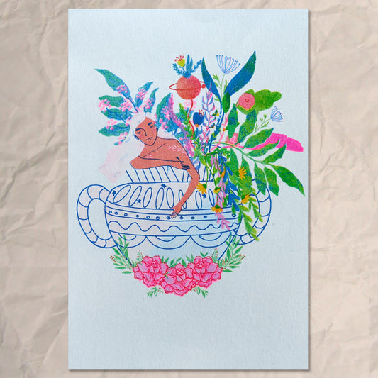 Lamia Ghareeb Lady in a cup