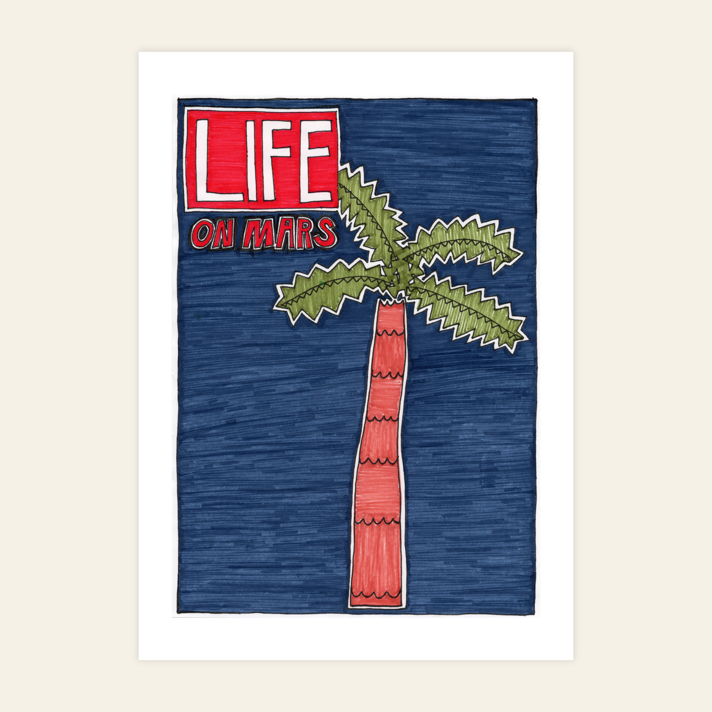 Life on Mars Fine Art Print