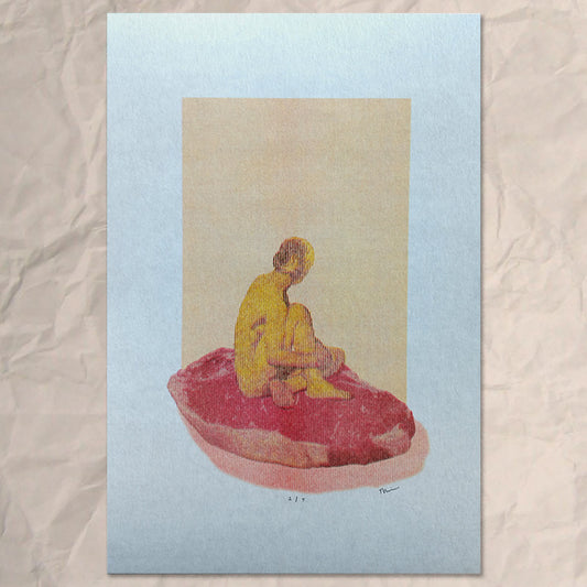 Mina Lady on Steak (Signed & Numbered)